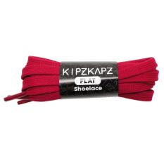 KipzKapz Shoelace - F10a Berry Red 115cm - Tali Sepatu Pipih / Flat 8mm