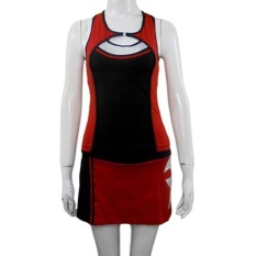 Kira Sports Baju Senam Wanita / Baju Olahraga Wanita SH340-Red, L - Merah