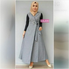 Baju wanita/Blouse/Kemeja Wanita/Jumpsuit/Playsuit Wanita/Baju Atasan/long dress/Dress Wanita/Baju Muslim/Jumpsuit/Sweater&Cardigan Wanita/Baju Tidur/baju Santai/Tunik/Rajut Waanita/baju murah/celana wanita-murah/fashion wanita/KLANI OUTER GREY