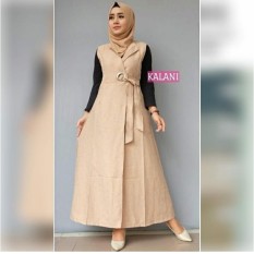 Baju wanita/Blouse/Kemeja Wanita/Jumpsuit/Playsuit Wanita/T-Shirt/Wanita/Dress Wanita/Baju Muslim/Jumpsuit/Sweater & Cardigan Wanita Baju Tidur & Santai Wanita Tunik Wanita Jaket Denim Wanita KLANI OUTER MOCCA