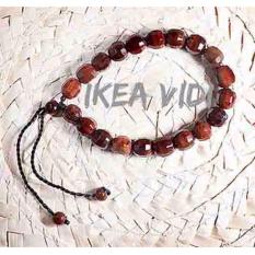Kokka Kaukah Kaokah Kauka Koka - Gelang Motif Berlian Warna Cokelat
