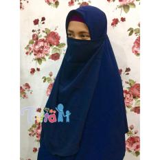 Konveksi Gamis Cadar Navy Fifta Collection
