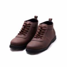 Sepatu Boots Pria Bat Brown