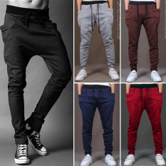 Celana Jogger Kasual Pria Gaya Korea