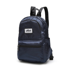 Korea Fashion Style Kanvas Wanita Tas Selempang Tas Sekolah (BHH-114 Angkatan Laut Warna Biru)