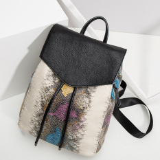 Tas Ransel Kulit Wanita Gaya Korea (Berwarna-warni (Koleksi Untuk Mengirim Dompet)) (Berwarna-warni (Koleksi Untuk Mengirim Dompet))