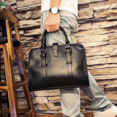 Korea Fashion Style Kulit Muda Cross Section Tas Tas Kulit Untuk Pria Portabel Tas Tas (Difoto Mengirim Indah Dompet-47)