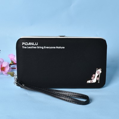 [Setiap Hari Harga Spesial] Dompet Wanita Model Panjang Layar Besar Tas Ponsel Versi Korea Modis Multifungsi Murid Tas Dompet Pasang