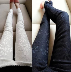 Celana Panjang Renda Wanita Slim Fit Gaya Korea