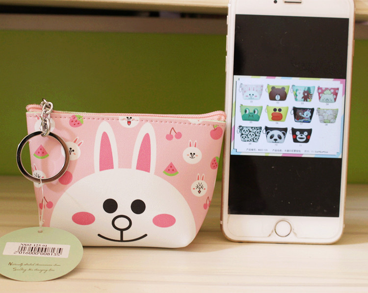 Korea Modis Gaya Wanita Kulit Mahasiswa Kecil Dompet Nol Dompet Bear Korea Modis Gaya Wanita Kulit Mahasiswa Kecil Dompet Nol Dompet Bear