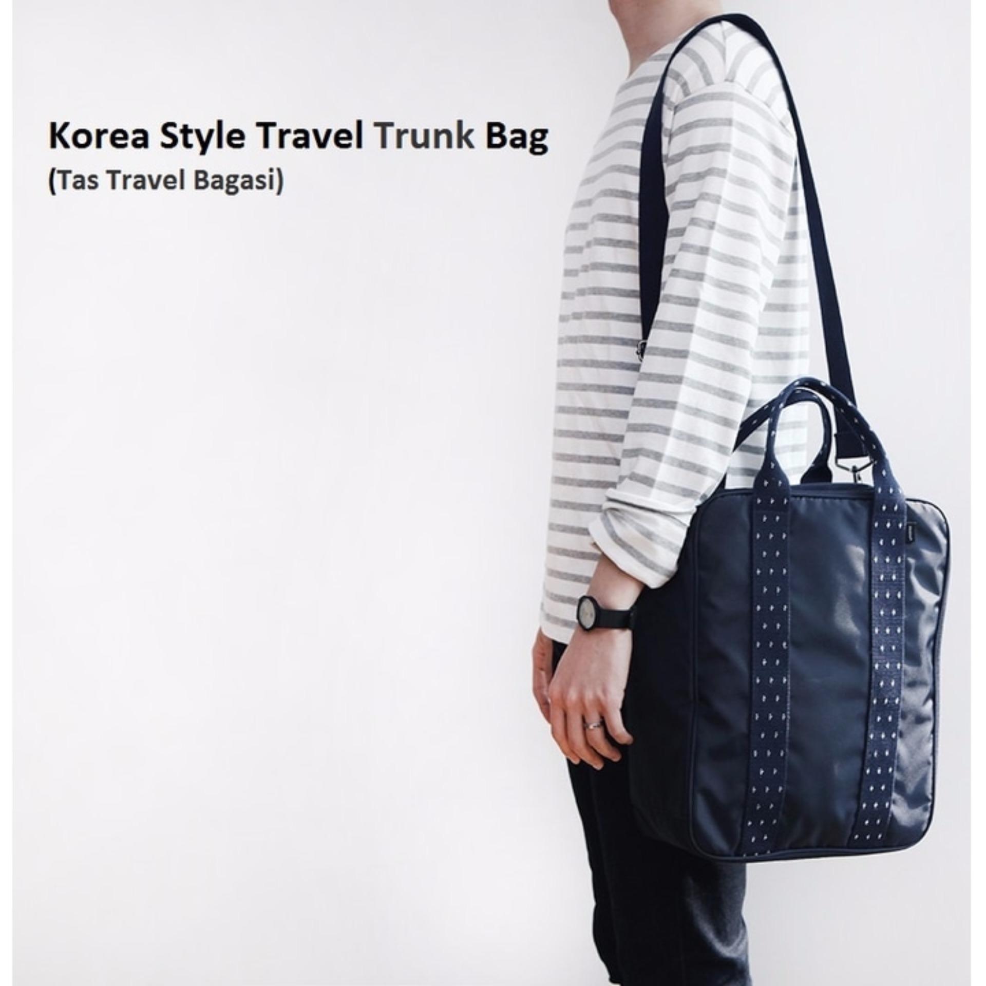 Korea Style Travel Trunk Bag / Tas Selempang / Tas Bagasi