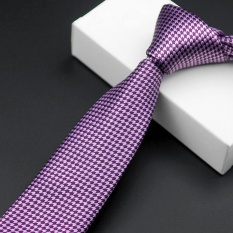 Korean Casual Karir Tie Polyester Groom Pernikahan Meriah Bergaris Pria Dasi HB17-Intl
