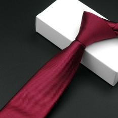 Korean Casual Karir Tie Polyester Groom Pernikahan Meriah Bergaris Pria Dasi HB20-Intl