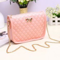 Ala Korea Jaringan Perempuan Tas & Fashion Shoulder Bag (pink)-Intl