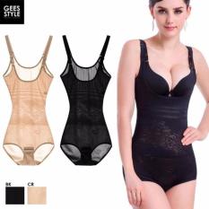 Korset 2246 Full Body Slim Suit Simming Bukaan Bawah Kait 3 Steps - CREAM
