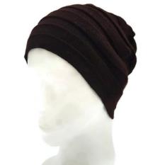 Kupluk beanie rajut LCKup002 - Coklat