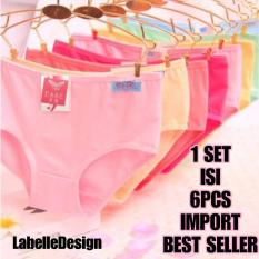 Labelledesign 6PCS IMPORT CELANA DALAM UNDERWARE