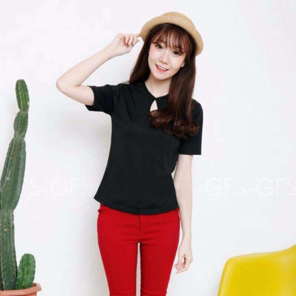 Labelledesign Blouse No.10 Mogu Top - HITAM