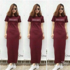 Labelledesign ELSA PLAIN MAXY BODO AMAT MAROON