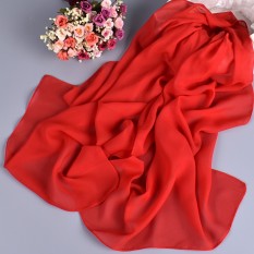 Ladies Plain Floral Pola Syal Musim Semi Sifon Tipis Silk Long Populer Muslim Jilbab Pashmina/scarves160 * 50 Cm 160 CM * 50 Cm Chiffon Floral Pattern Silk Scarf Selendang Kasmir Jilbab Pashima Bandana-Intl