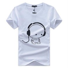 LALANG New Fashion Summer T-shirt Men O-neck Comfortable Shirt
Fitness Tops White
