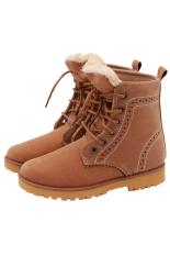 LALANG Wanita Pria Musim Dingin Yang Hangat Martin Indonesia Ngumpul Di Sini Sepatu Boots Dril