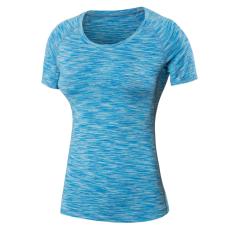 LANBAOSI Dry Quick Short Sleeve Workout T-shirt Printer Compression Tights Tees - intl