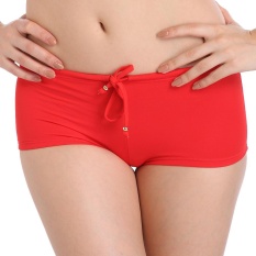 LANBAOSI Fashion Swimming Underwear Bikini Trunks Women's Multipurpose Boardshorts Bathing Swimsuit Beach Shorts (Red) - intl