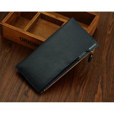 LARIS Dompet Kulit IMPOR Bogesi #837 Korean Style Elegan Pria Wanita Clutch Fashion Wallet - BIRU