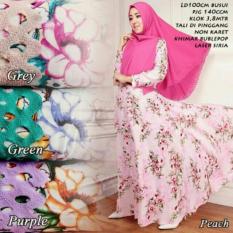 Laser Rumaesha Syarie Set Bahan Katun Rayon