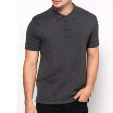 LBI Store Kaos Polos Polo Shirt - Abu Tua
