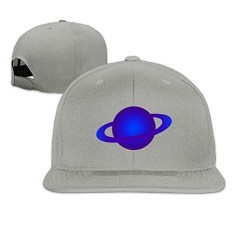LBLOGITECH Blue Planet Classic Flat Baseball Caps Snapback Hat Unisex - intl
