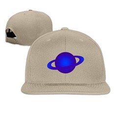 LBLOGITECH Blue Planet Classic Flat Baseball Caps Snapback Hat Unisex - intl