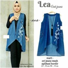 Lea Vest Jeans Dark