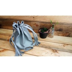 Lefriadi.shop - Tas Selempang / Slingbag Serut Mini Keche Abu Abu