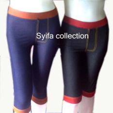LEGGING DENIM Pendek Standar