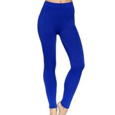 legging standar panjang - biru Elektrik