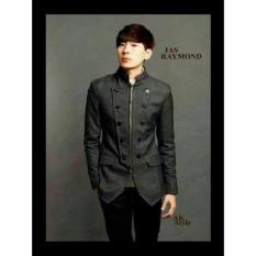 legiONshop-blazer pria semi jas pria baju pria baju pria murah- RAYMOND - black