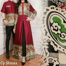 legiONshop-busana batik dress pasangan dress couple baju batik couple SHINTA (sudah harga pasangan)