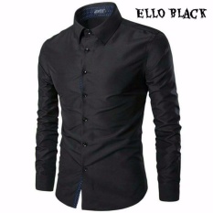 legiONshop- kemeja pria kemeja casual baju cowok atasan murah ELLO white