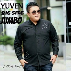 legiONshop-kemeja pria  kemeja ukuran besar  kemeja jumbo pria  kemeja cowok  kemeja casual YUVEN (lengan panjang)