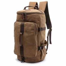Legums Tas multifungsi Tas ransel Tas selempang Tas jinjing Tas kanvas Tas pria Tas import Coklat