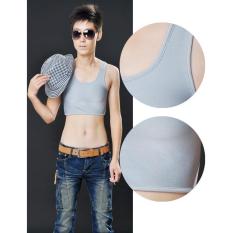 Les Tomboy Wanita Bernapas Gesper Pendek Chest Breast Binder