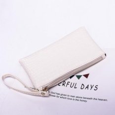 LetDo LetDo Guangzhou Manufacturers Wholesale Handbags Vendor Supply Ms. Hand Bag Korean Mobile Phone Wallet Gift Package (White) - intl