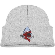 Leung FAMILY-A Musim Gugur Musim Dingin Hangat Topi Topi untuk Dewasa Anak-anak Lucu Sharks Pelukan dengan Mulut Mereka Balita Perempuan Anak Laki-laki musim Dingin Hats Lucu-Internasional