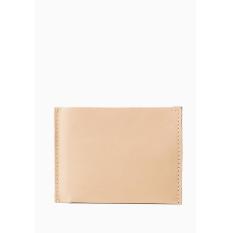 Levi's Wallet Raw Leather Heavy Stitching - Light Brown LVSRAYA10