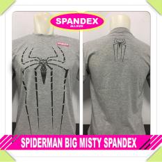 Ladies Fashion Kaos Pria TERMURAH / Baju Pria Distro / Kaos Pria Premium / Baju Pria Murah / Lengan Pendek / Atasan Pria / Character Superhero Anime Cartoon / (SPIDERMAN) D30 - ABU MISTY / Kaos Cowok / Pakaian Pria / Tumblr Tee / Oneck Polos Grosir Murah