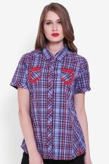 LGS Women Clothing Tops Blouses & Shirts Wanita Busana Atasan Blus & Kemeja Multicolor Kombinasi Diskon discount murah bazaar baju celana fashion brand branded