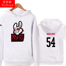 Liga Pria atau Wanita Siswa Baru Pakaian Pertandingan Jaket Hoodie (54, Putih)