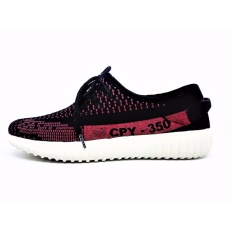 Likers Sepatu Sneaker Pria Wanita - Hitam Merah / sepatu kets wanita / Sepatu cewek / sepatu wanita wedges / sepatu sneakers wanita / sepatu wanita heels / Sepatu olahraga / Sepatu Cewe / sepatu wanita murah / Sepatu Wedges / Sepatu Boot wanita